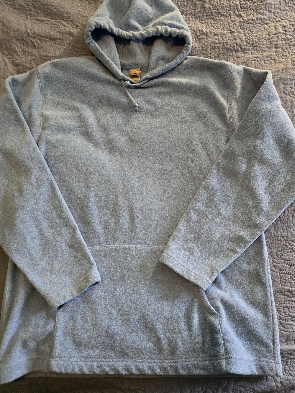 Mens Footlocker Fleece Pullover Blue Hoodie